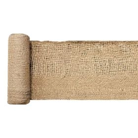 54inch*48ft Natural, Eco-friendly Jute Netting Is A Must-have For Soil Protection And Landscaping, Offering Easy Mulching, Water Conservation, And Win