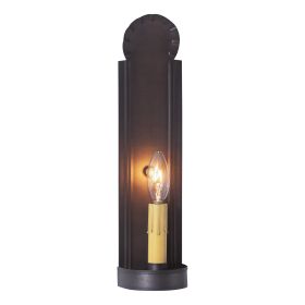 Slim Colonial Electric Tin Sconce