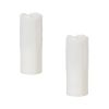 Simplux LED Dripping Candle W/Moving Flame (Set of 2) 3"D x 9"H