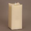Simplux Squared Candle W/Moving Flame (Set of 2 W/Remote)