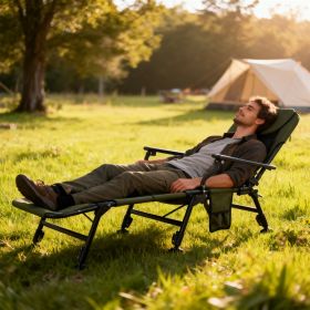 2-in-1 Oversized Folding Fishing Recliner