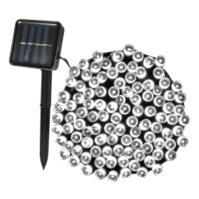Solar String Lights LED Solar Power Fairy String Light 12M 8 Lighting