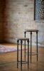 Metal & Wood Nesting Tables (Set of 2)