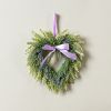 Lavender Heart Wreath (Set of 2) Twig-Plastic 10