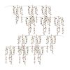 Pine & Bell Spray (Set of 12) 40"H Plastic