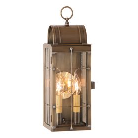 Queen Arch Lantern in Weathered Brass - 2-Light
