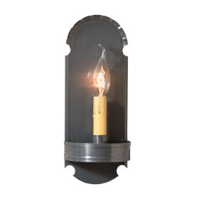 Foot Sconce in Country Tin