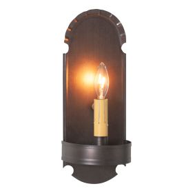 Foot Sconce in Kettle Black
