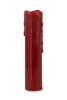 LED Wax Dripping Pillar Candle With Remote 1.75"D x 8"H Wax/Plastic (Set of 2)