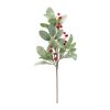 Mistletoe Spray W/Berries (Set of 6) 18.5"H Fabric