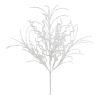 Glitter Bush (Set of 6) 24"H Plastic Stem