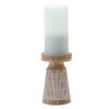 Candle Holder (Set Of 3) 6"H, 8"H, 10"H Resin