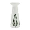 Candle Holder (Set Of 2) 7"H, 10"H Ceramic