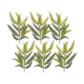 Fern Spray (Set of 6) 39"H Plastic Stem