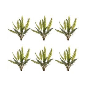 Fern Plant (Set of 6) 17.5"H Plastic Stem