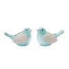 Set Of 2 Terra Cotta Bird Planters