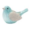 Set Of 2 Terra Cotta Bird Planters
