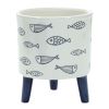 Dolomite Pot With Legs - Set Of 12 (5"D x 6"H)