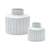 Porcelain Vase Set (2-Pack) - 4" & 5.5" Diameter