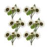 Sunflower Bouquet (Set of 6) 11.5"H Polyester Stem