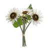 Sunflower Bouquet (Set of 6) 11.5"H Polyester Stem