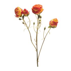 Rose Spray (Set of 6) 22"H Polyester Stem