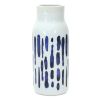 Vase (Set of 2) 4.25"D x 8"H, 4.25"D x 10"H Ceramic