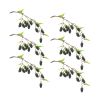 Raspberry Vine (Set of 6) 24.5"L Plastic-Polyester