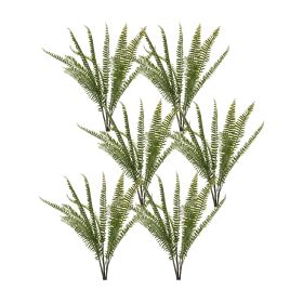 Fern Bush (Set of 6) 22"H Plastic Stem