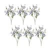 Morning Glory Spray (Set of 6) 24.5"H Polyester Stem