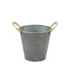 Metal Pail Set (9.5", 11.5", 13" Diameters)