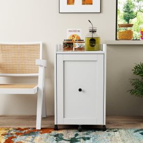 Organizer For Pantry -Sliding Out Snack Cabinet , Multi-Layer Soda Can Organizer For Pantry, Mobile Snack Storage Rack With Wheels