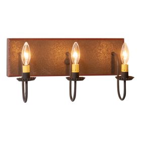 3-Light Vanity Light in Americana Espresso