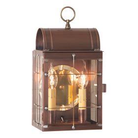 Toll House Wall Lantern in Antique Copper - 2-Light