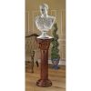Imperial Wood Marble Inlaid Column Large