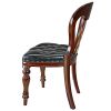 SIMSBURY MANOR LEATHER SIDE CHAIR