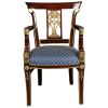 Dark Wood Solid Mahogany Dining Chair