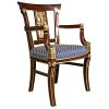 Dark Wood Solid Mahogany Dining Chair