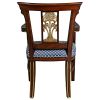 Dark Wood Solid Mahogany Dining Chair