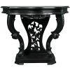 Black Hand Curved Console Table
