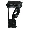 Black Hand Curved Console Table