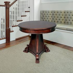Dark Wood Solid Mahogany Coffee Table