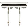 LOUIS XVI CRESCENT RIBBON WALL CONSOLE TABLE