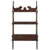 Chippendale Solid Wood Display Cabinet