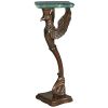 Dark Wood Solid Mahogany Pedestal