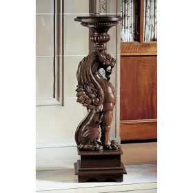 English Griffin Pedestal