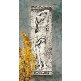 Dordogne Water Maiden Wall-Mount Sculpture Plaque