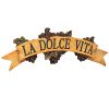 La Dolce Vita Wall-Mounted Plaque