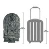 Earth Witness Buddha Sculptural Wall Frieze