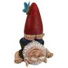 Topsy Turvy Theo Garden Gnome Statue-Ornament